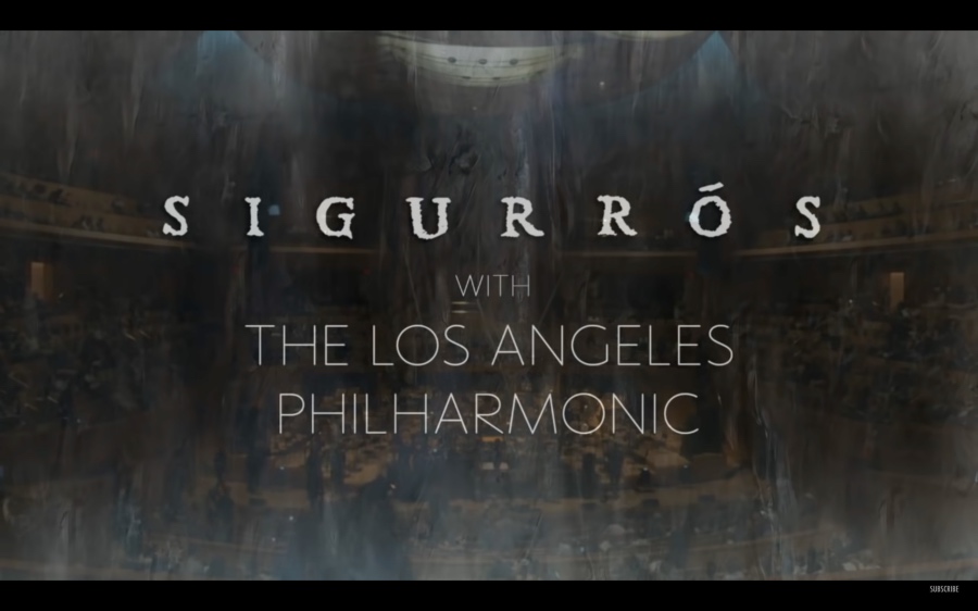 Sigur Rós live from the Walt Disney Concert Hall, with the Los Angeles Philharmonic Association